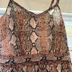 Spaghetti strap dress